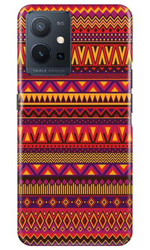 Zigzag line pattern2 Mobile Back Case for Vivo Y75 5G / Vivo T1 5G (Design - 10)