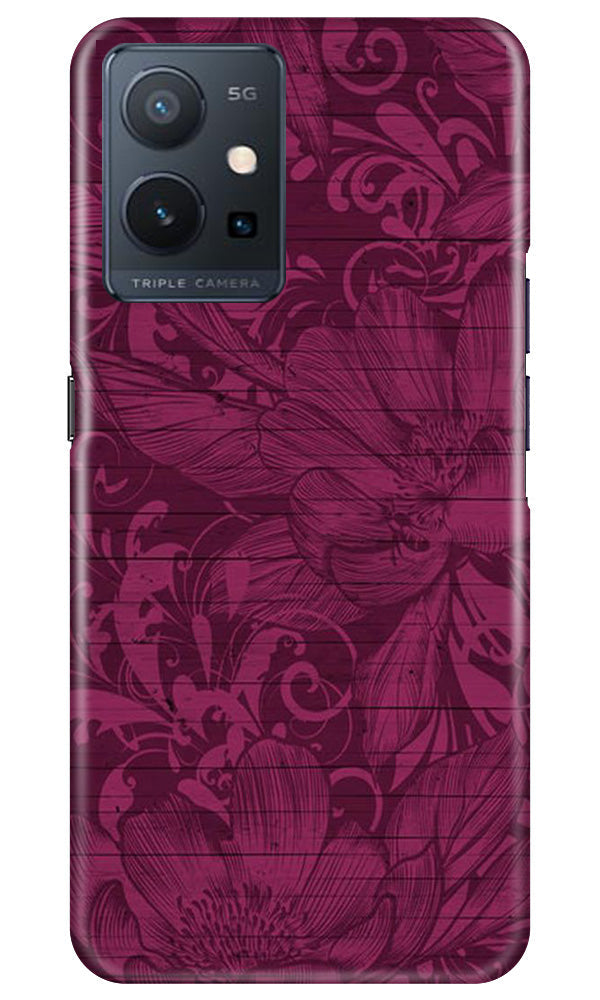 Purple Backround Case for Vivo Y75 5G / Vivo T1 5G