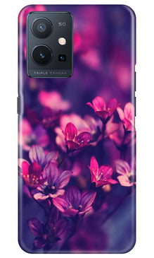 flowers Mobile Back Case for Vivo Y75 5G / Vivo T1 5G (Design - 25)