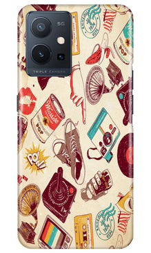 Vintage Mobile Back Case for Vivo Y75 5G / Vivo T1 5G (Design - 35)