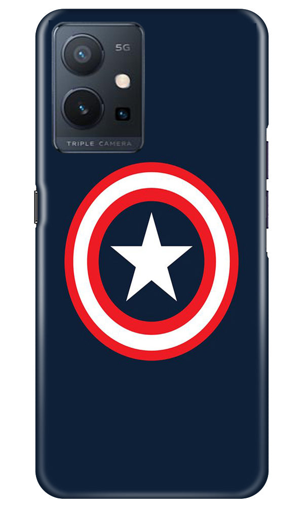 Captain America Case for Vivo Y75 5G / Vivo T1 5G