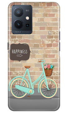 Happiness Mobile Back Case for Vivo Y75 5G / Vivo T1 5G (Design - 53)