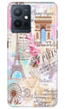 Paris Eiftel Tower Case for Vivo Y75 5G / Vivo T1 5G