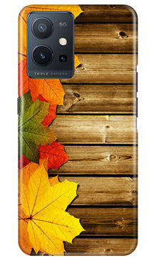 Wooden look3 Mobile Back Case for Vivo Y75 5G / Vivo T1 5G (Design - 61)