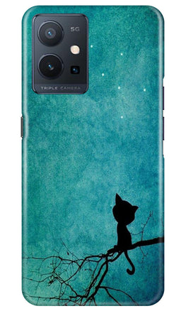 Moon cat Case for Vivo Y75 5G / Vivo T1 5G