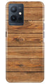 Wooden Look Case for Vivo Y75 5G / Vivo T1 5G  (Design - 113)