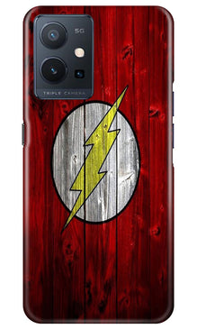 Flash Superhero Mobile Back Case for Vivo Y75 5G / Vivo T1 5G  (Design - 116)