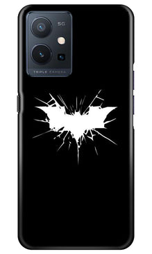 Batman Superhero Mobile Back Case for Vivo Y75 5G / Vivo T1 5G  (Design - 119)
