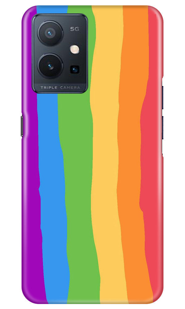 Multi Color Baground Case for Vivo Y75 5G / Vivo T1 5G(Design - 139)