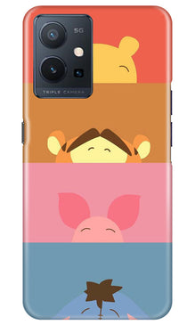 Cartoon Mobile Back Case for Vivo Y75 5G / Vivo T1 5G (Design - 152)