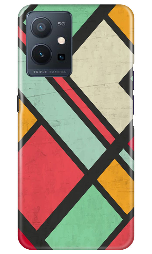 Boxes Case for Vivo Y75 5G / Vivo T1 5G (Design - 156)