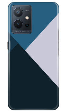 Blue Shades Mobile Back Case for Vivo Y75 5G / Vivo T1 5G (Design - 157)