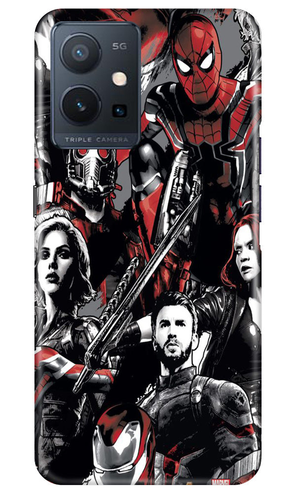 Avengers Case for Vivo Y75 5G / Vivo T1 5G (Design - 159)