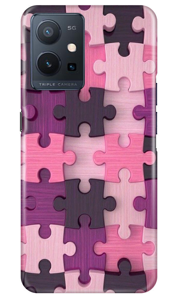 Puzzle Case for Vivo Y75 5G / Vivo T1 5G (Design - 168)