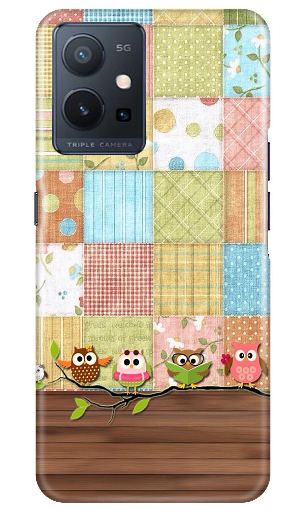 Owls Case for Vivo Y75 5G / Vivo T1 5G (Design - 171)