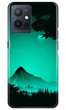 Moon Mountain Mobile Back Case for Vivo Y75 5G / Vivo T1 5G (Design - 173)
