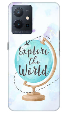 Explore the World Mobile Back Case for Vivo Y75 5G / Vivo T1 5G (Design - 176)