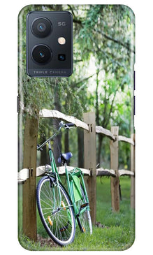 Bicycle Mobile Back Case for Vivo Y75 5G / Vivo T1 5G (Design - 177)