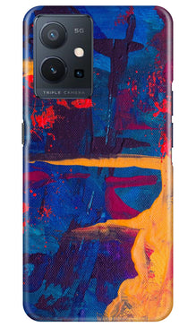 Modern Art Mobile Back Case for Vivo Y75 5G / Vivo T1 5G (Design - 206)