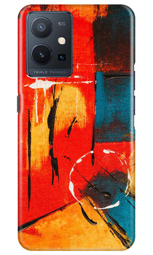 Modern Art Mobile Back Case for Vivo Y75 5G / Vivo T1 5G (Design - 207)