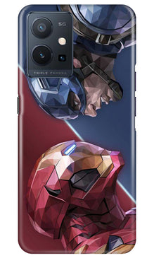 Batman Mobile Back Case for Vivo Y75 5G / Vivo T1 5G (Design - 213)