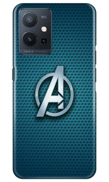 Ironman Captain America Mobile Back Case for Vivo Y75 5G / Vivo T1 5G (Design - 214)