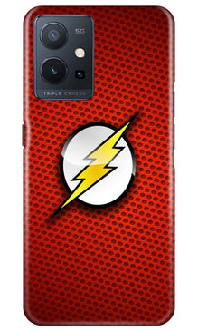 Superheros Logo Mobile Back Case for Vivo Y75 5G / Vivo T1 5G (Design - 220)