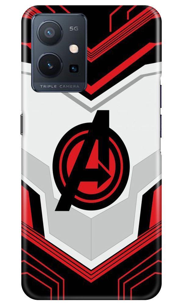 Ironman Captain America Case for Vivo Y75 5G / Vivo T1 5G (Design No. 223)