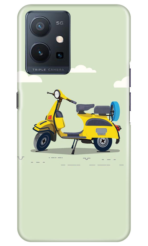 MotorCycle Case for Vivo Y75 5G / Vivo T1 5G (Design No. 228)