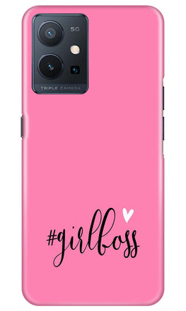 Girl Boss Black Case for Vivo Y75 5G / Vivo T1 5G (Design No. 237)