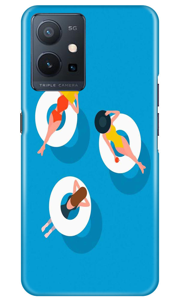 Timon and Pumbaa Mobile Back Case for Vivo Y75 5G / Vivo T1 5G (Design - 267)