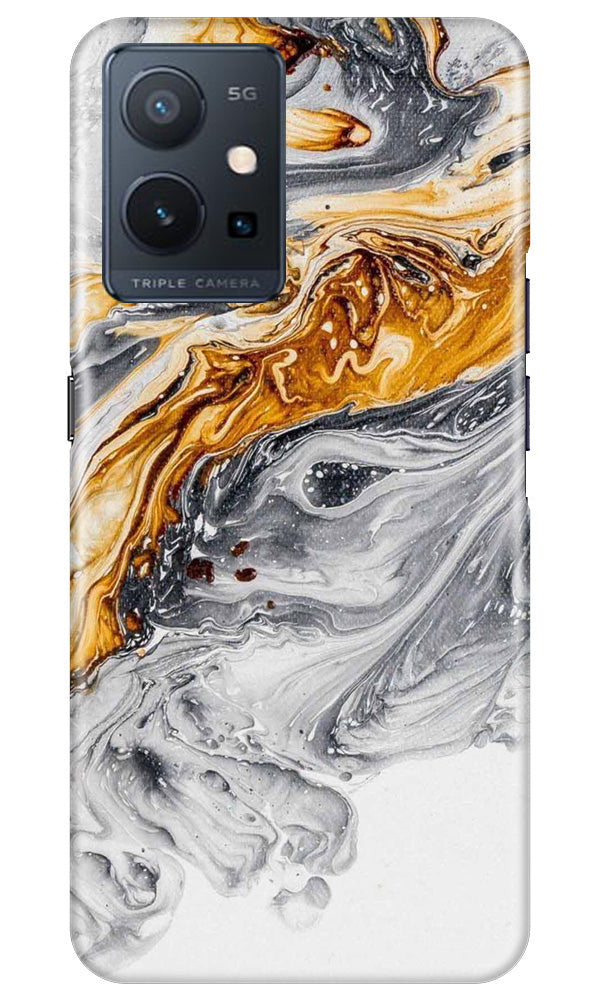 Marble Texture Mobile Back Case for Vivo Y75 5G / Vivo T1 5G (Design - 271)