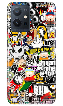 Panda Mobile Back Case for Vivo Y75 5G / Vivo T1 5G (Design - 281)