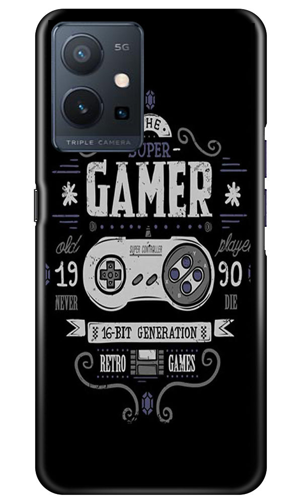 Gamer Mobile Back Case for Vivo Y75 5G / Vivo T1 5G (Design - 292)
