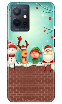 Santa Claus Mobile Back Case for Vivo Y75 5G / Vivo T1 5G (Design - 296)