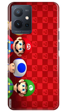 Mario Mobile Back Case for Vivo Y75 5G / Vivo T1 5G (Design - 299)
