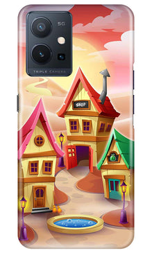 Sweet Home Mobile Back Case for Vivo Y75 5G / Vivo T1 5G (Design - 300)