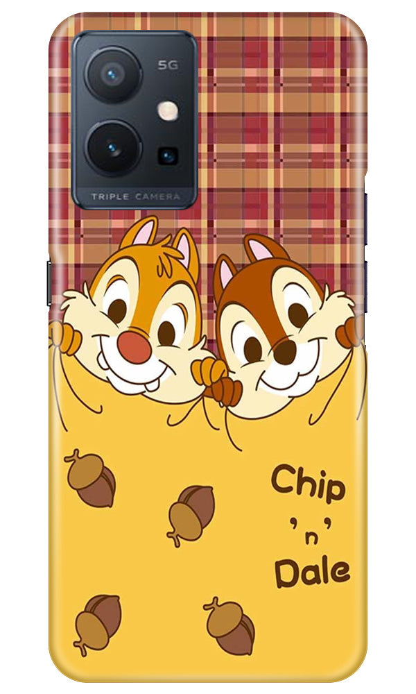Chip n Dale Mobile Back Case for Vivo Y75 5G / Vivo T1 5G (Design - 302)