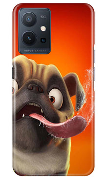 Dog Mobile Back Case for Vivo Y75 5G / Vivo T1 5G (Design - 303)