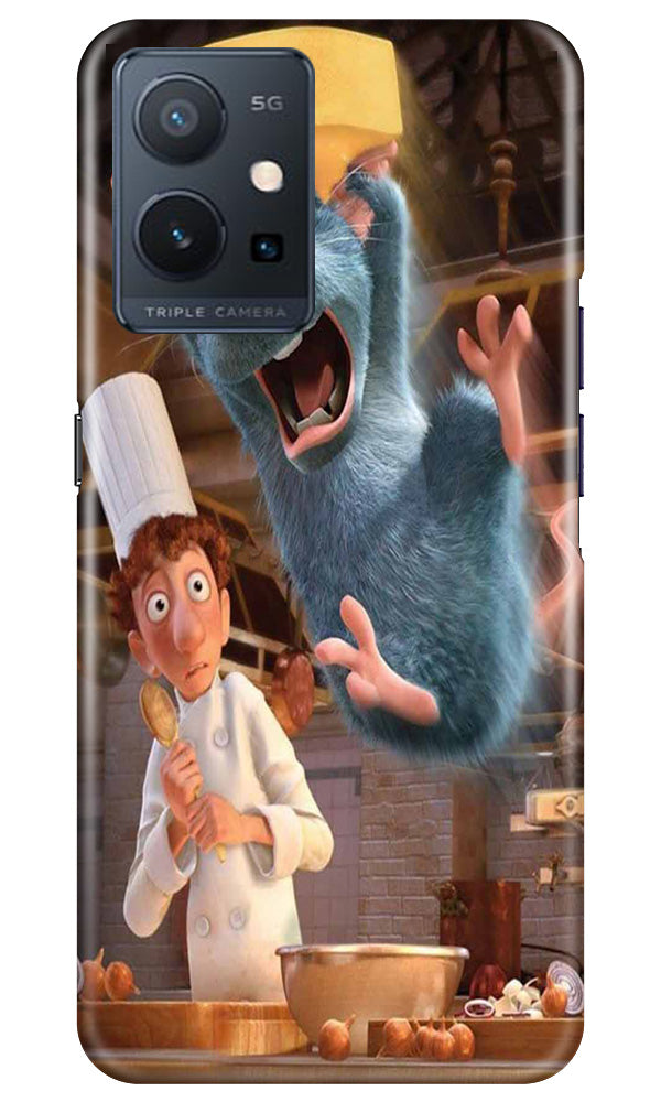 Ratatouille Mobile Back Case for Vivo Y75 5G / Vivo T1 5G (Design - 307)