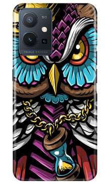 Owl Mobile Back Case for Vivo Y75 5G / Vivo T1 5G (Design - 318)