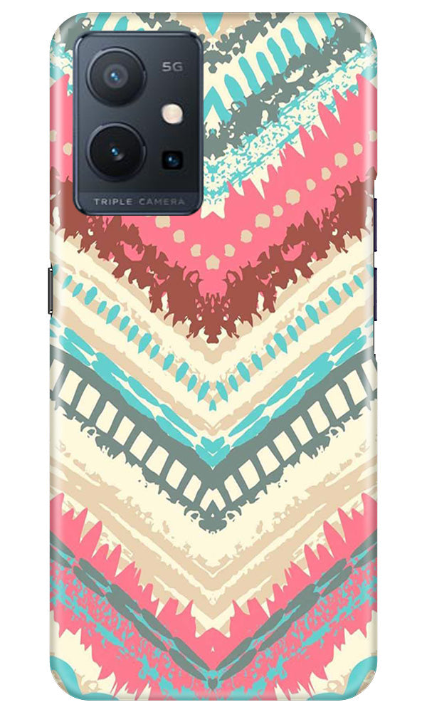 Pattern Mobile Back Case for Vivo Y75 5G / Vivo T1 5G (Design - 327)