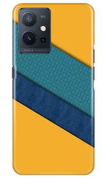 Diagonal Pattern Mobile Back Case for Vivo Y75 5G / Vivo T1 5G (Design - 329)