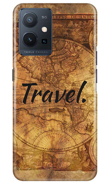 Travel Mobile Back Case for Vivo Y75 5G / Vivo T1 5G (Design - 334)