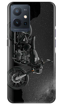 Royal Enfield Mobile Back Case for Vivo Y75 5G / Vivo T1 5G (Design - 340)