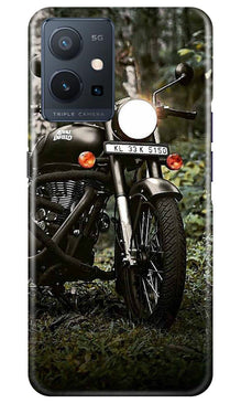 Royal Enfield Mobile Back Case for Vivo Y75 5G / Vivo T1 5G (Design - 343)