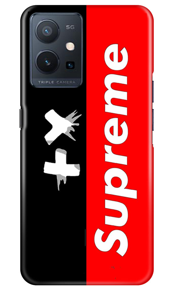 Supreme Mobile Back Case for Vivo Y75 5G / Vivo T1 5G (Design - 347)