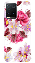 Beautiful flowers Case for Vivo T1X