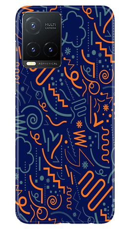 Line Art Baground Case for Vivo T1X