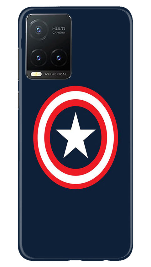 Captain America Case for Vivo T1X